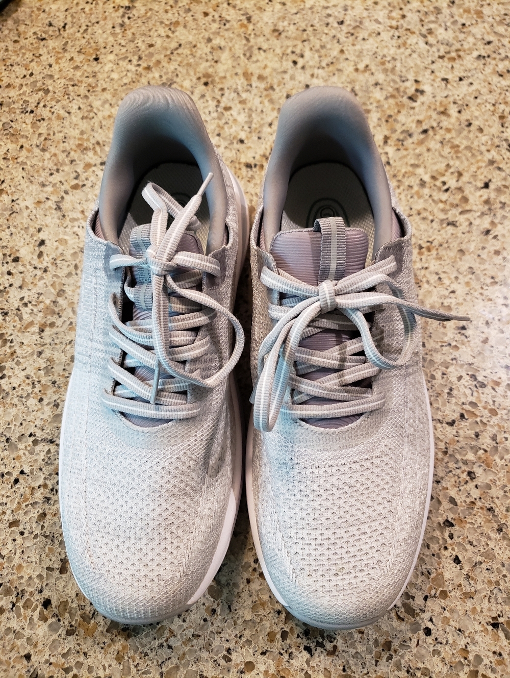 Womens ORTHOFEET Nira Hands Free Sneakers Cushioned Arch Support Sz 8 Wide Gray